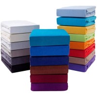 100% Cotton High Grade Jersey Fitted Sheet For Europe