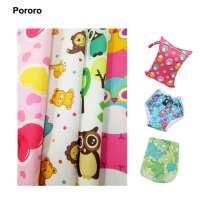 Cloth Diaper Fabric Menstrual Pad Material Polyester PUL Stock